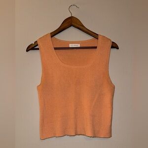 Pac Sun LA Hearts orange sweater tank